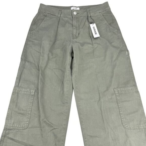 NWT GARAGE Willow Slouchy Carpenter Pant Size XS Sage Green - Picture 3 of 6